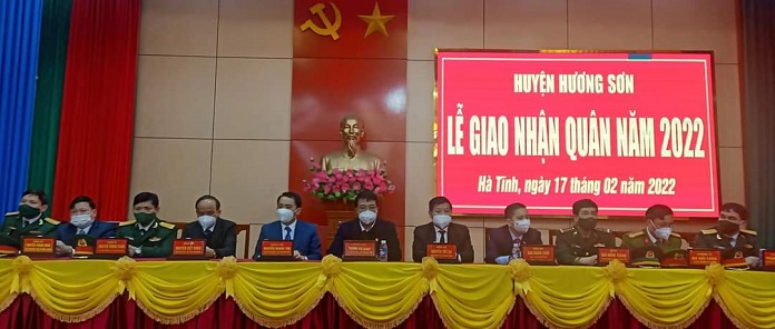 Lễ giao quân 2022