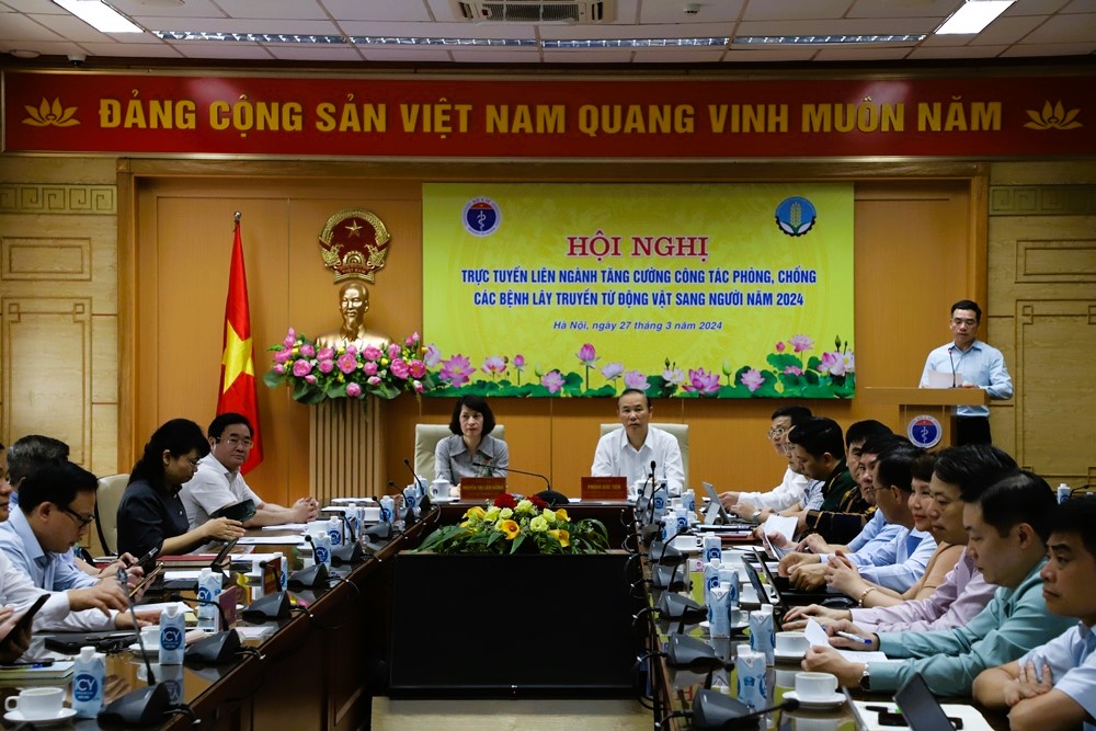 Quang cảnh hội nghị - Ảnh: moh.gov.vn.