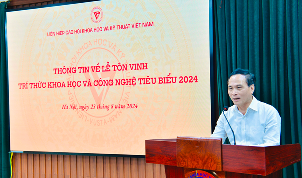 Sắp diễn ra lễ vinh danh 135 trí thức khoa học và công nghệ tiêu biểu năm 2024