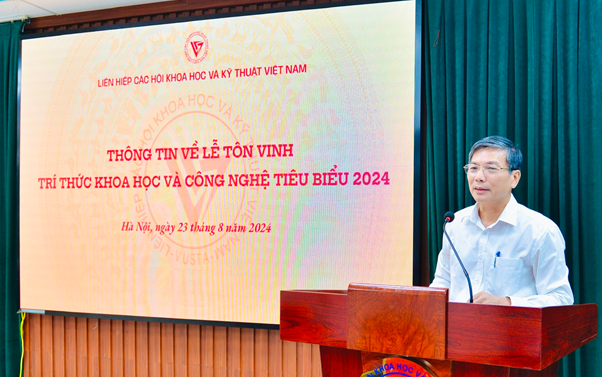 Sắp diễn ra lễ vinh danh 135 trí thức khoa học và công nghệ tiêu biểu năm 2024