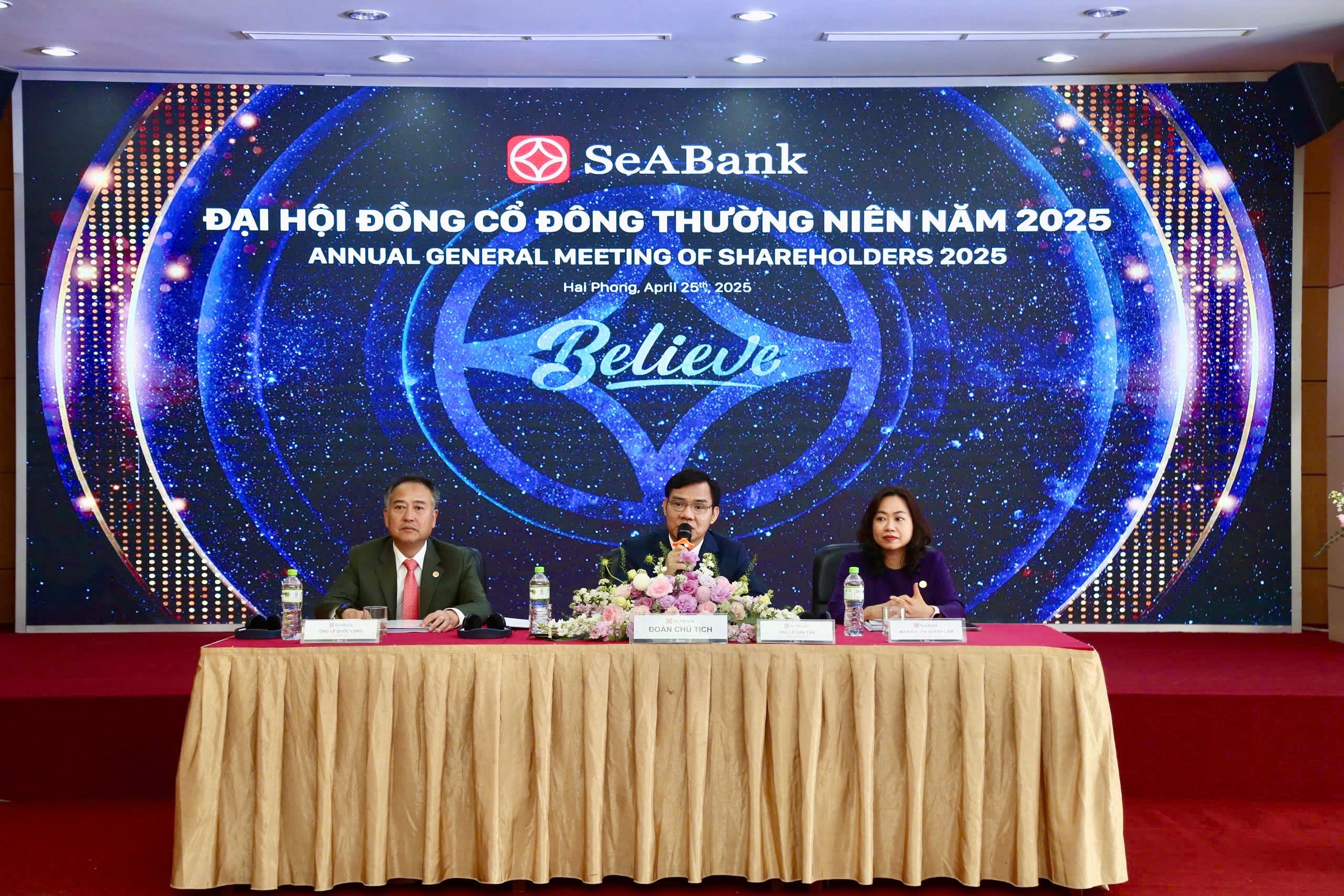 Ngân hàng TMCP Đông Nam Á đã tổ chức thành công Đại hội đồng cổ đông thường niên năm 2025