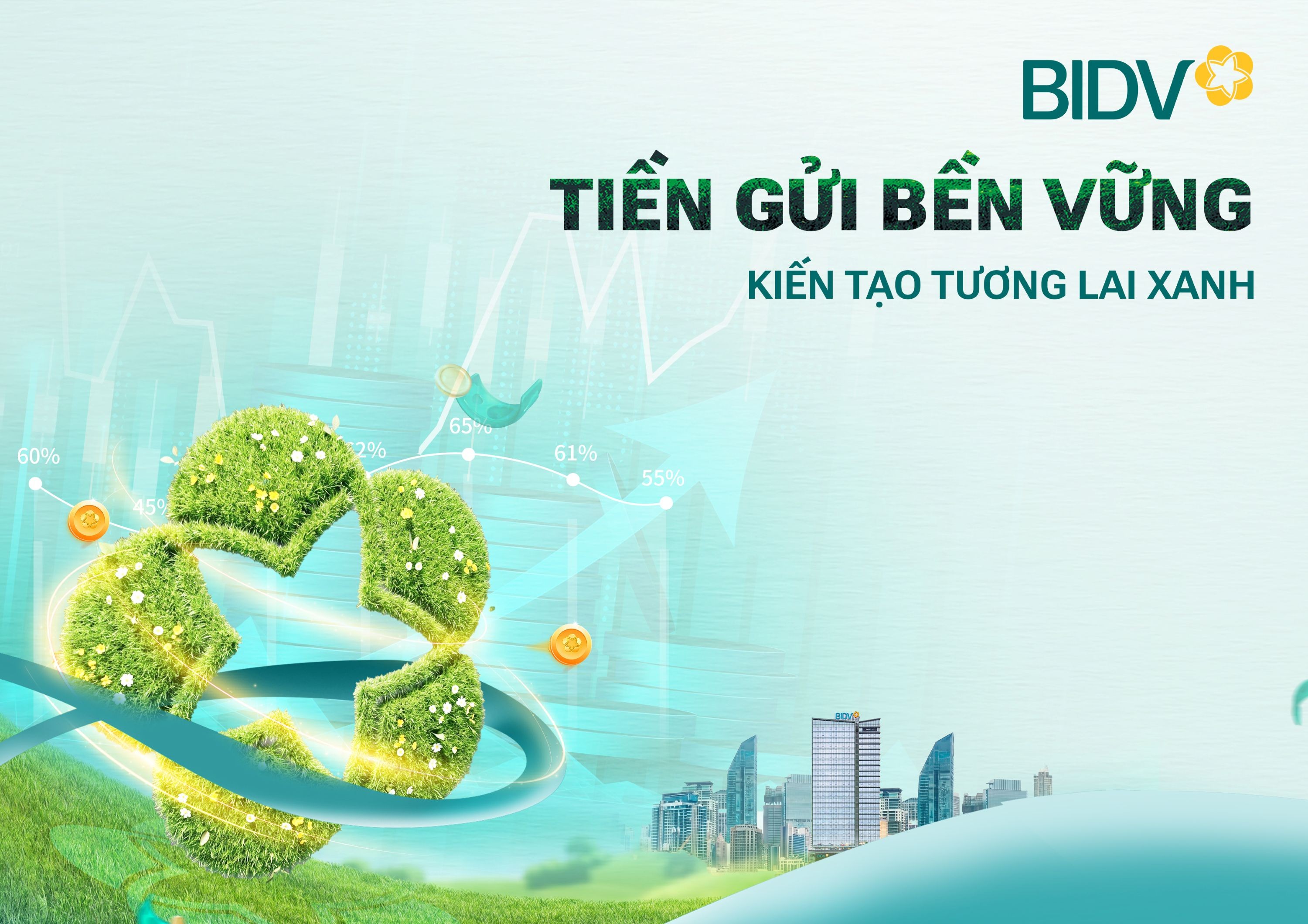 BIDV ra mắt sản phẩm “Tiền gửi bền vững” - giải pháp góp phần kết nối nguồn vốn của doanh nghiệp với các dự án và phương án kinh doanh bền vững