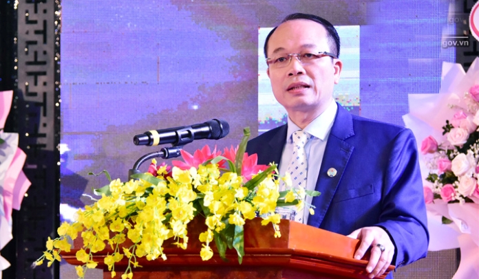 Ông Phan Quý Phương, Phó Chủ tịch UBND tỉnh Thừa Thiên Huế phát biểu tại buổi lễ.