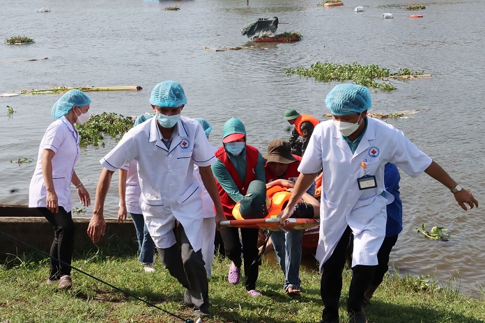 Diễn tập phòng chống bão lụt chủ động ứng phó với thiên tai tại Thừa Thiên Huế