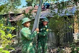 Bộ đội Biên phòng thành phố Huế hỗ trợ xóa nhà tạm cho hộ cận nghèo