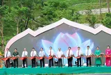 Khánh thành công trình Thác 9 tầng tại khu mộ Bà Hoàng Thị Loan - thân mẫu của Chủ tịch Hồ Chí Minh