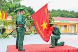 Chiến sĩ mới Tuyên thệ dưới cờ Quyết thắng