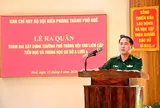 Bộ đội Biên phòng TP Huế ra quân hỗ trợ thi công Trường nội trú liên cấp A Lưới 4