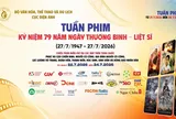190 cụm rạp trên cả nước chiếu phim miễn phí tri ân Ngày Thương binh - Liệt sĩ