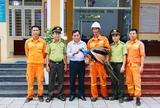 TP Huế: Phát hiện kịp thời, bàn giao cá thể công Ấn Độ cho cơ quan chức năng
