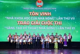 Vinh danh 42 nhà khoa học của nhà nông năm 2026, trao 24 giải nông dân sáng tạo