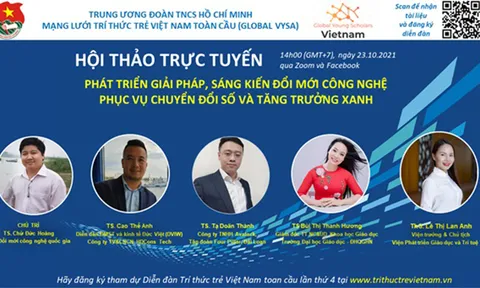 Đổi mới công nghệ phục vụ chuyển đổi số và tăng trưởng xanh