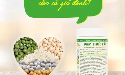 Không cần ăn thịt vẫn có đủ đạm nhờ đạm thực vật Herba Soul