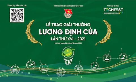 Giải thưởng Lương Định Của 2021: Vinh danh các nhà nông trẻ thời đại mới