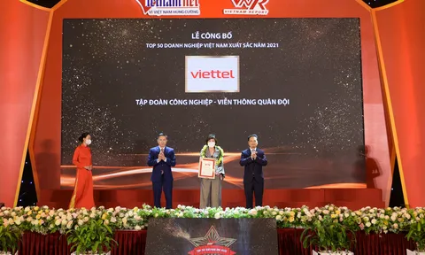 Viettel đứng đầu Top 50 Doanh nghiệp xuất sắc nhất Việt Nam