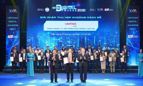 Viettel giành ngôi “quán quân” về số lượng  giải thưởng tại Vietnam Digital Awards 2021