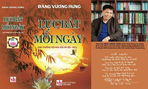 “Lục bát mỗi ngày” được giải thưởng Hội Nhà văn Hà Nội năm 2021 và tái bản ấn phẩm chất lượng cao