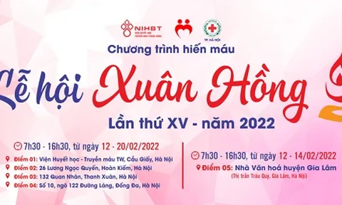 Khoảng 1 vạn người sẽ tham gia Lễ hội Xuân hồng 2022
