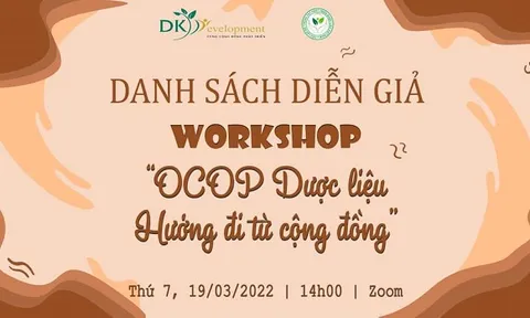 Workshop “OCOP Dược liệu – Hướng đi từ cộng đồng”