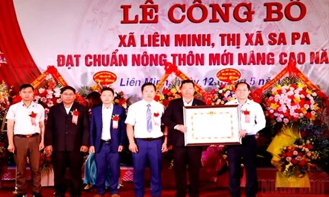 Xã vùng sâu đầu tiên của Sa Pa đạt chuẩn nông thôn mới nâng cao