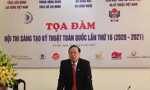 84 giải pháp được trao giải trong Hội thi Sáng tạo Kỹ thuật toàn quốc lần thứ 16