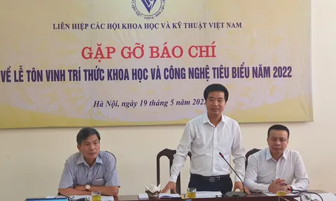 Tôn vinh 106 trí thức khoa học và công nghệ tiêu biểu năm 2022