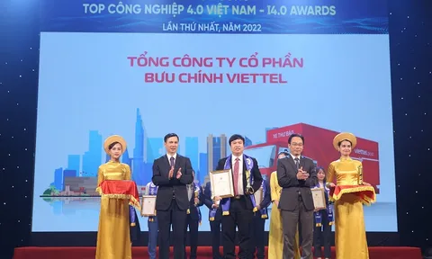 Viettel được vinh danh tại toàn bộ các hạng mục  chương trình biểu dương Top Công nghiệp 4.0 Việt Nam