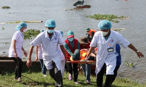 Diễn tập phòng chống bão lụt chủ động ứng phó với thiên tai