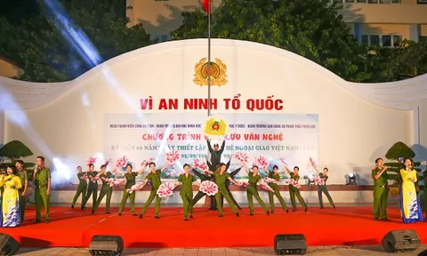 Công an tỉnh Thừa Thiên Huế giao lưu văn hóa, văn nghệ với các trường Đại học có sinh viên nước bạn Lào