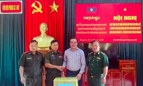 Nâng cao chất lượng hoạt động kết nghĩa giữa Đồn Biên phòng cửa khẩu A Đớt và Đại đội Bảo vệ biên giới 531