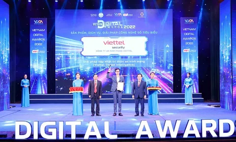 Viettel dẫn đầu Giải thưởng Chuyển đổi số Việt Nam 2022