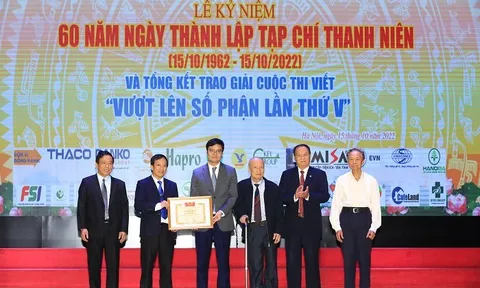 Tạp chí Thanh niên kỷ niệm 60 năm ngày thành lập và tổng kết trao giải cuộc thi viết "Vượt lên số phận" lần thứ V