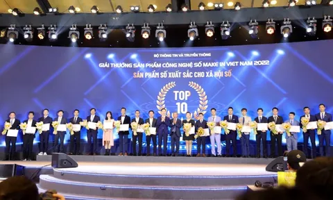 Nền tảng Hue-S giành Giải thưởng Sản phẩm Công nghệ số Make in Viet Nam năm 2022