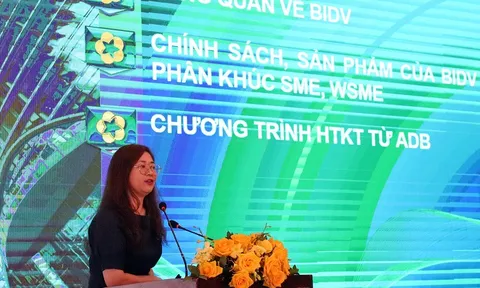 BIDV tham gia diễn đàn kết nối ngân hàng và DNNVV do phụ nữ làm chủ