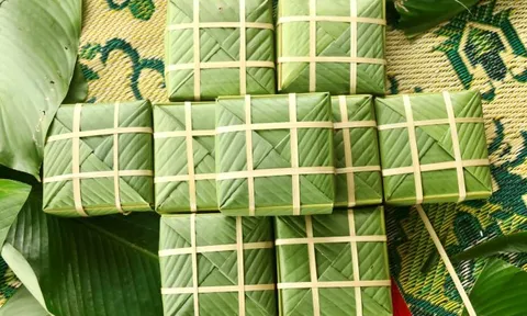Nét đẹp truyền thống: Gói bánh chưng ngày Tết