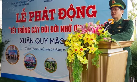 Các đơn vị trồng hàng ngàn cây xanh trong Lễ phát động Tết trồng cây