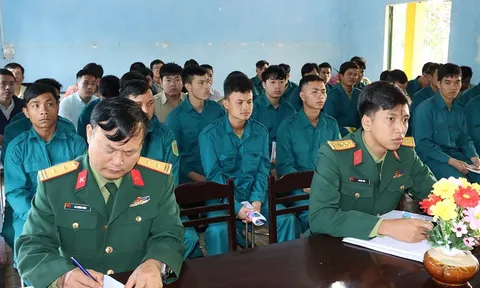 Bộ CHQS tỉnh Thừa Thiên Huế tập huấn cán bộ Dân quân tự vệ binh chủng năm 2023