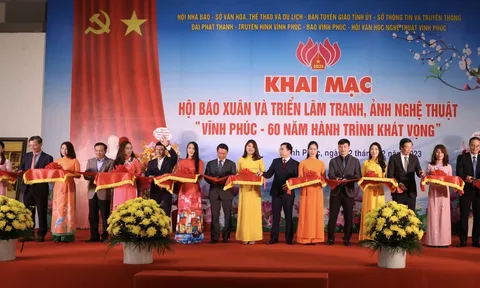 Khai mạc Hội báo Xuân Vĩnh Phúc 2023