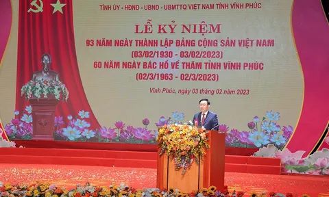 Kỷ niệm 93 năm Ngày thành lập Đảng Cộng sản Việt Nam và 60 năm Ngày Bác Hồ về thăm Vĩnh Phúc