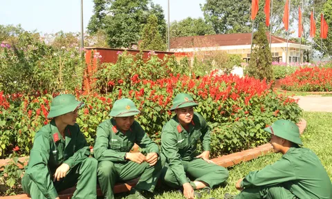 Những ngày đầu nhập ngũ