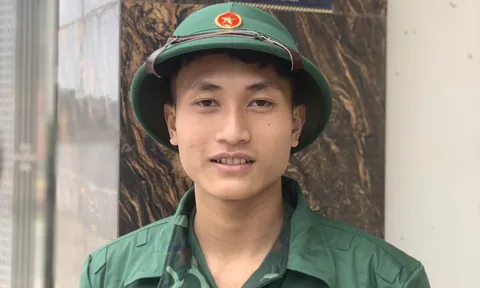 Tự hào khi khoác trên vai màu áo lính bảo vệ Tổ quốc