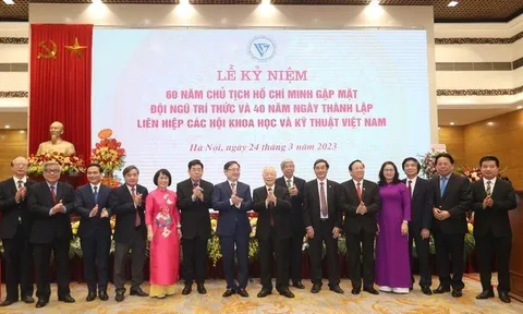 Vâng lời Bác, tiếp tục xây dựng “mái nhà chung” Liên hiệp các Hội Khoa học và Kỹ thuật Việt Nam để tập hợp được đông đảo đội ngũ trí thức KHCN trong và ngoài nước