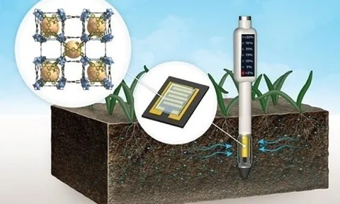 Cảm biến đất công nghệ cao giúp bảo tồn nguồn nước quý hiếm