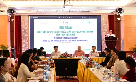 Hội thảo giới thiệu cơ sở dữ liệu bom mìn tỉnh Thừa Thiên Huế