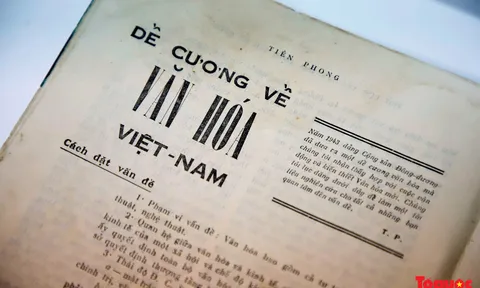 Văn kiện có tính cương lĩnh đầu tiên của Đảng về văn hóa
