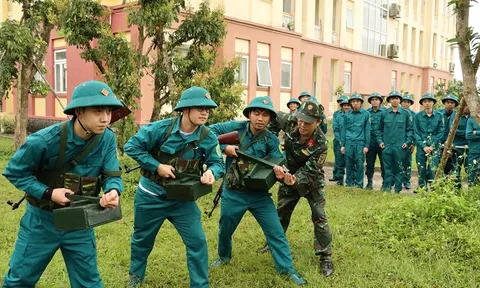 Nâng cao chất lượng huấn luyện dân quân tự vệ năm thứ nhất