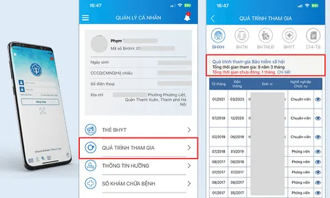 Bảo hiểm xã hội Việt Nam nâng cấp ứng dụng VssID với một số tính năng mới