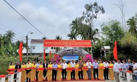 HREC tiếp tục xây dựng cầu dân sinh tại Bình Định trong hành trình “chung tay vì cộng đồng”