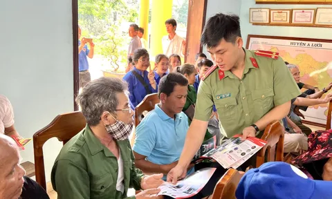 Thừa Thiên Huế: Tuyên truyền kiến thức phòng chống ma túy cho người dân huyện biên giới