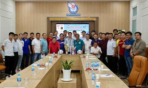 Giải bóng đá Hội Nhà báo TP.HCM năm 2023: Sân chơi gắn kết cho người làm báo